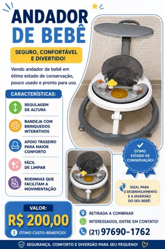 Andador de bebê