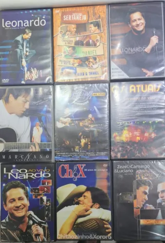 DVDs Musicais Nacionais Vol. 3 - raíssimos - de colecionador