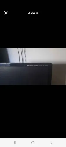 Caixas de som e monitor