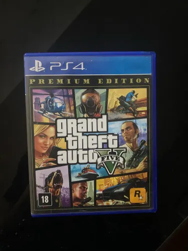 GTA 5 premium edition - Mídia física ps4 (VALOR NEGOCIÁVEL)