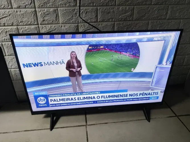 Tv 32 Smart Roku Aoc Pol Semi Nova