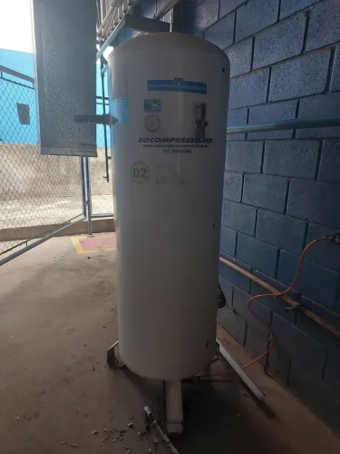 Cilindro ou reservatorio de ar