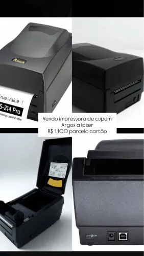 Impressora Argox etiqueta