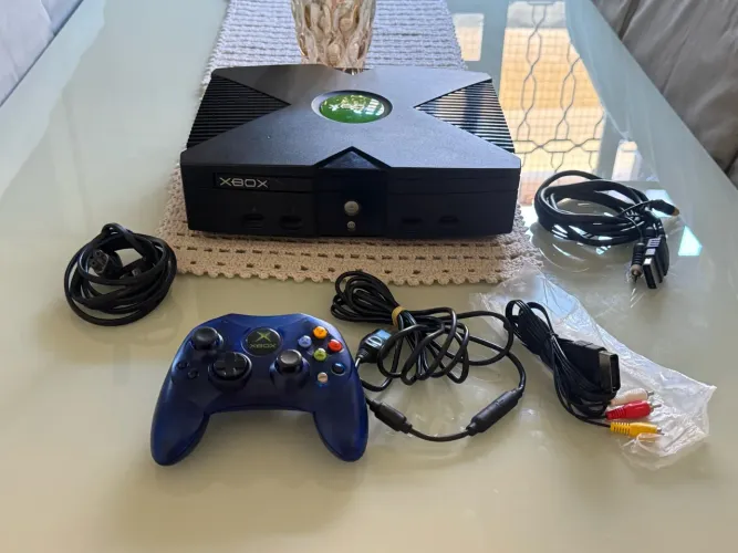 Xbox Clássico - / D.e.s.b.l.o.q.u.e.a.d.o - C/ Controle original