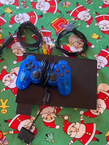 PlayStation 2 Slim Desbloqueado - Completo
