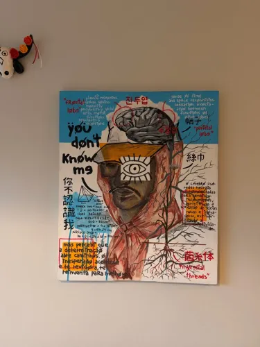 Quadro Contemporâneo de artista conhecido