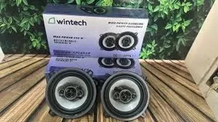 Par Alto Falantes wintench 5 Polegadas 50 Wrms Triaxial   