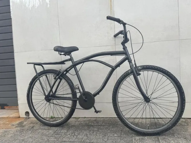 Bicicleta caiçara aro 26 revisada com nota 