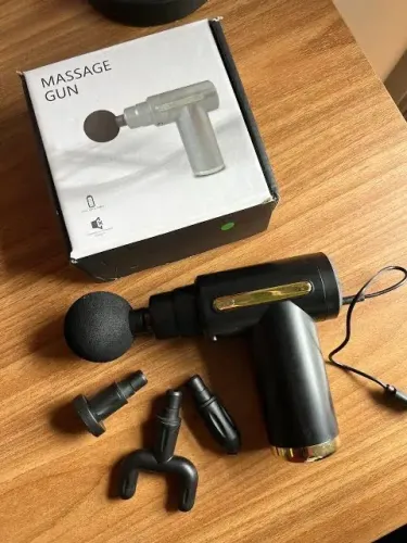 Pistola de massagem elétrica 