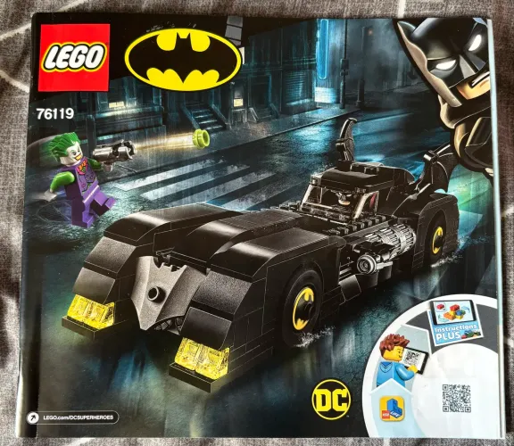 LEGO Batman 76119 Batmóvel + Batman e Coringa | Original | Caixa