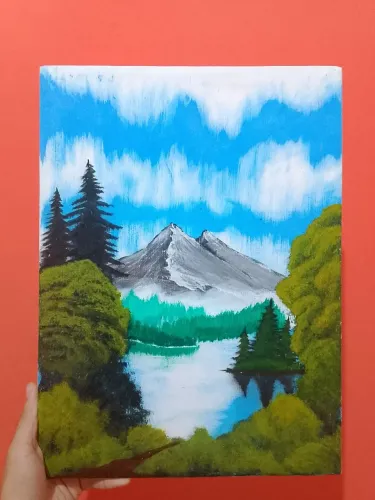 Quadro Bob Ross