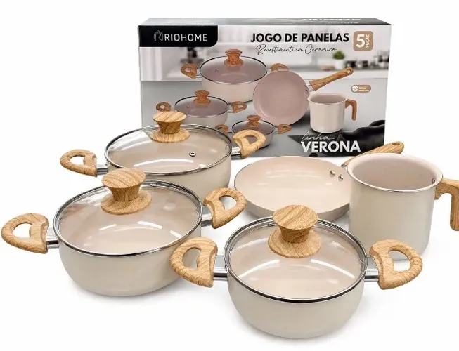 Jogo de panela cerâmica 