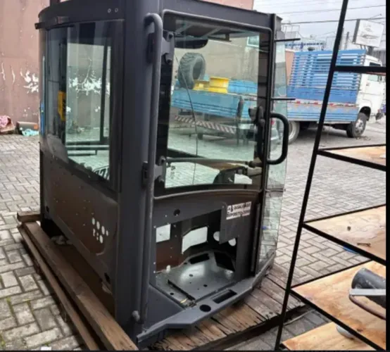 Cabine JCB pá carregadeira sobre rodas