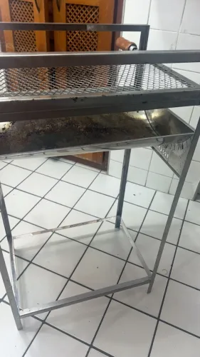 Churrasqueira de inox 