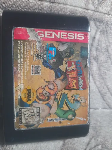 CARTUCHO MEGA-DRIVE (EARTH WORM JIM 2)