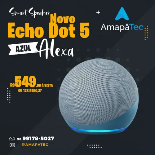 Alexa Echo Dot 5 Azul