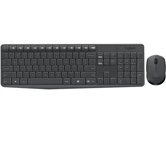 Kit Teclado e Mouse Sem Fio Mk235 Logitech Novo original lacrado