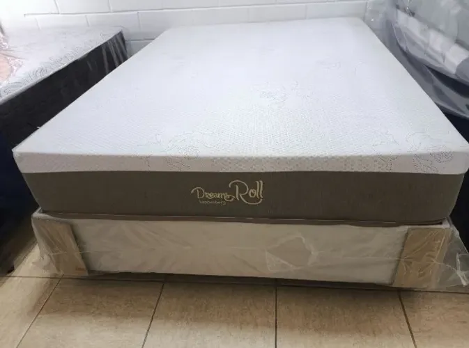 Conjunto Box de Solteiro Dreams Roll 0,88x1,88x24cm - Kappesberg