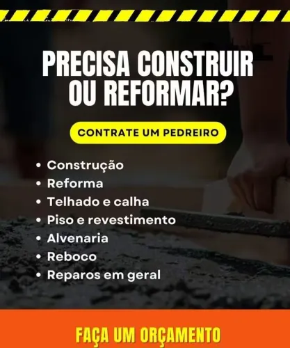 Pedreiro reforma em geral