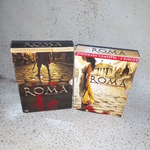 DVD Roma 1ª e 2ª Temporada Completas - Lote HBO - 11 Discos - Original