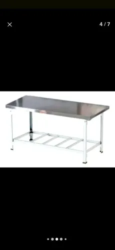 Mesa tampao de inox 18000x700