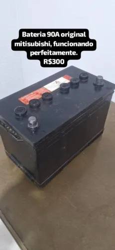 Bateria 90A mitisubishi original funcionando