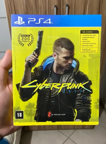 Cyberpunk ps4 edição lacrada