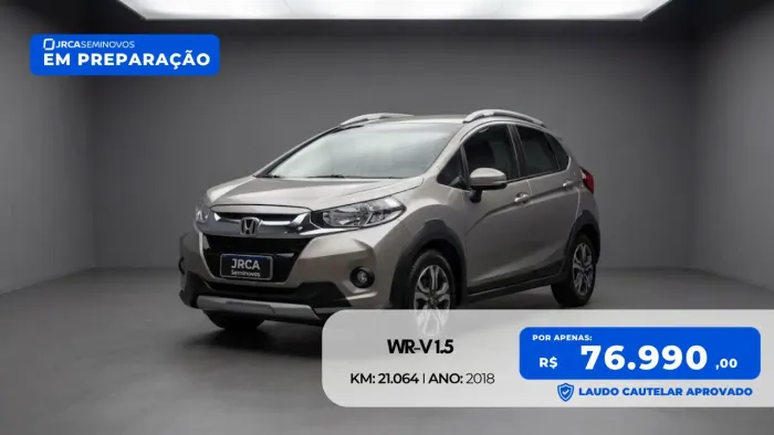 Honda WR-V EXL 1.5 Flexone 16V 5P Aut. 2018