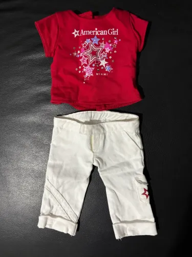 Roupa Boneca American Girl Camisa e Calça