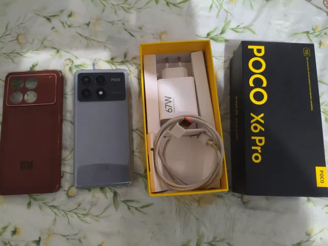 Poco x6 pró 5g 512 gigas.