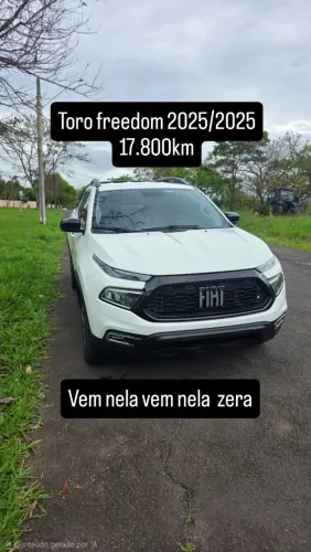 Fiat Toro Freedom 1.3 T270 4X2 Flex AUT 2025