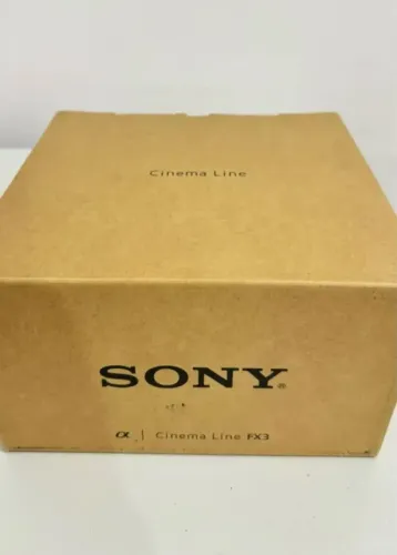 Sony FX3 Lacrado 10x sem juros