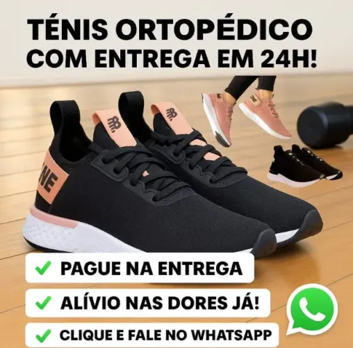 Tênis Feminino Esportivo.   Pague Só Na Entrega 