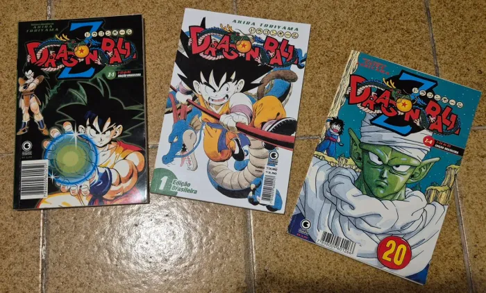 Dragon Ball Vol 1 + Dragon Ball Z Vol 1 e 4 Conrad