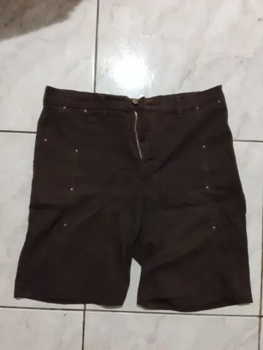 Bermuda Jeans Marrom