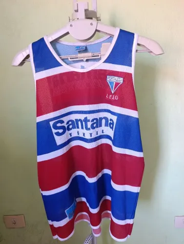 CAMISA REGATA FORTALEZA LEÃO RETRO 2004 ZAINNE SPORT SANTANA TÊXTIL 