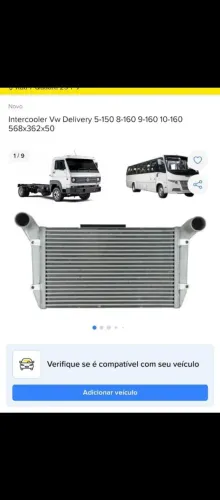 Intercooler vw delivery e Volare v8
