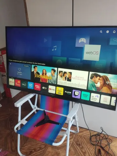 Tv SMART 50 4K LG leia bem 