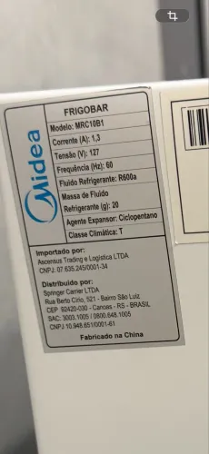 Frigobar Midea