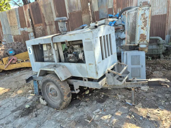 Máquina de solda bombozi a diesel