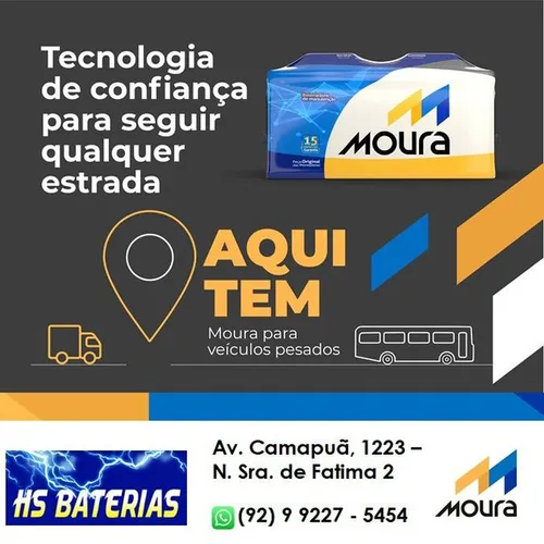 Bateria Moura 60 ah , 18 meses de garantia !!!!
