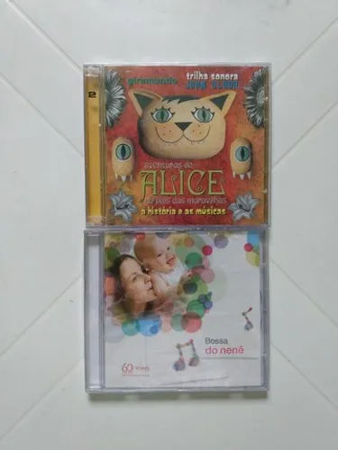 Três CD's infantis lacrados 