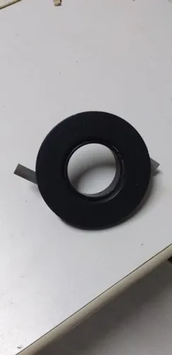 Spot de embutir lampada dicroica - cor preta