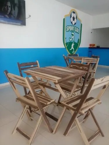 mesas e cadeiras desmontável