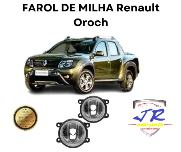 Par Farol De Milha Duster Oroch 2016