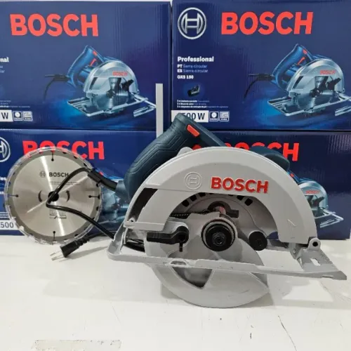 Serra Circular Profissional 1500W GKS150 Bosch Com Disco e Guia Garantia de 1 Ano