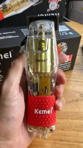 Máquina de Cortar Cabelo Profissional Kemei Ng203