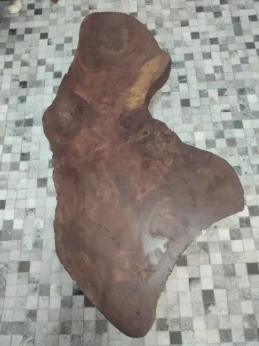 Mesa de centro de madeira rústica