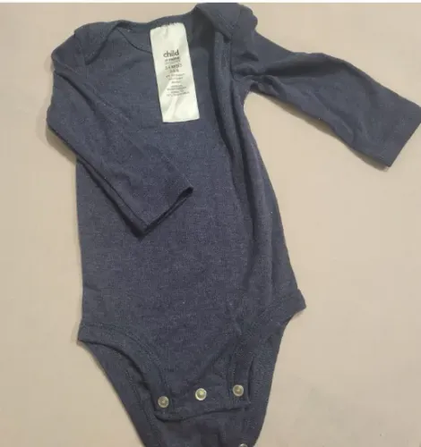 Body manga comprida 3-6 meses carter's
