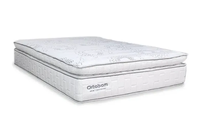 Colchão Queen New Freedom Molas Ensacadas e Pillow Top Espuma D33 Ortobom r54